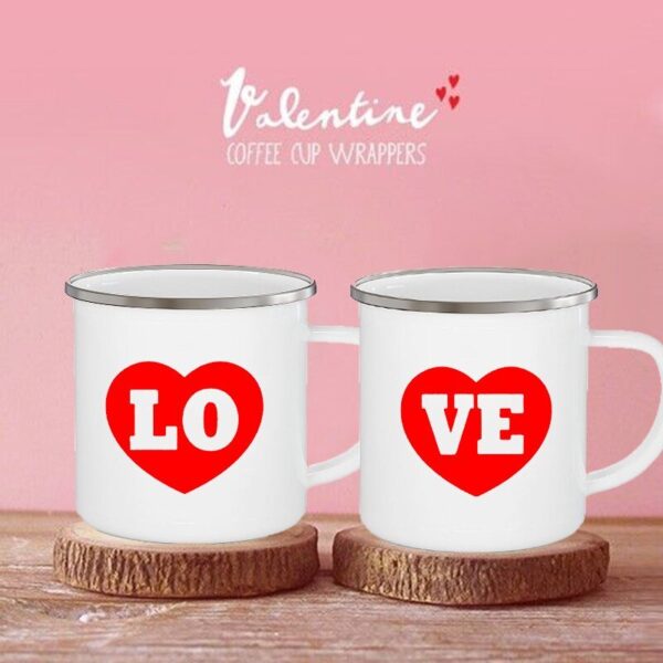Love Coffee Mugs - Romantic Sips: Love Coffee Mugs