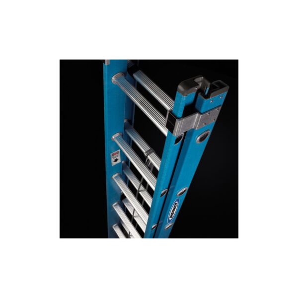Werner FE1000-2 20-Feet Fiberglass Type 1 - 250 lbs. Load Capacity Extension ladder - Image 7