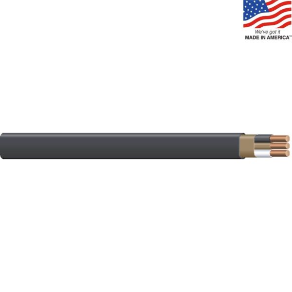 Southwire 50-Feet 8 / 2 / Romex SIMpull Stranded Indoor CU NM-B W/G Individual pack ( By-the-roll ) - Image 2