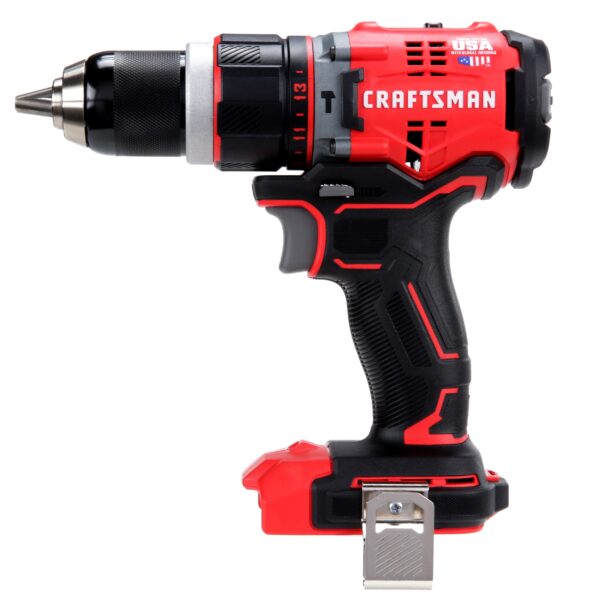 CRAFTSMAN V20 1/2-in 20-volt max Variable Speed Brushless Cordless Hammer Drill - Image 2