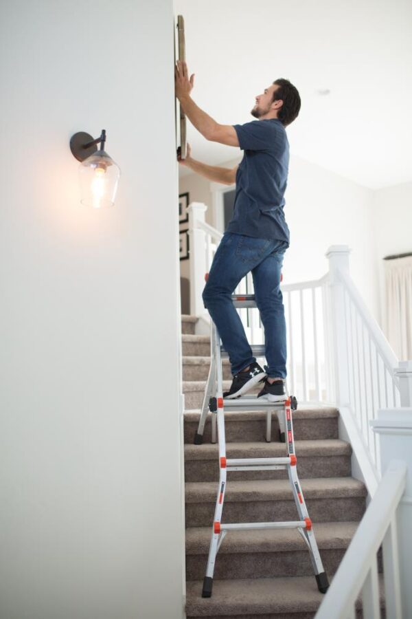Little Giant Ladders Multi M14 14-Feet Reach Type 1A - 300 lbs. Load Capacity Telescoping Multi-Position Ladder - Image 9