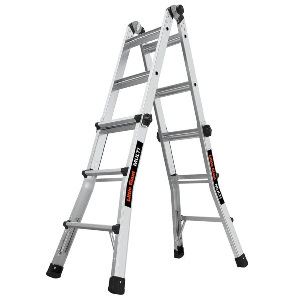 Little Giant Ladders Multi M14 14-Feet Reach Type 1A - 300 lbs. Load Capacity Telescoping Multi-Position Ladder - Image 4