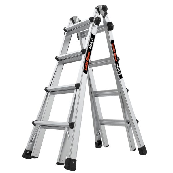 Little Giant Ladders M17 Multi 18-Feet Reach Type 1A - 300 lbs. Load Capacity Telescoping Multi-Position Ladder