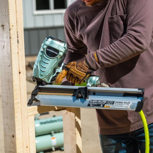 Metabo HPT 3-1/2-in 21 -Degree Pneumatic Roundhead Framing Nailer - Image 10
