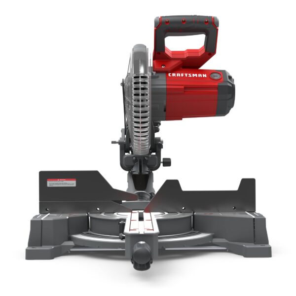 CRAFTSMAN 10-in 15-Amp Single Bevel Sliding Corded Miter Saw - Image 9