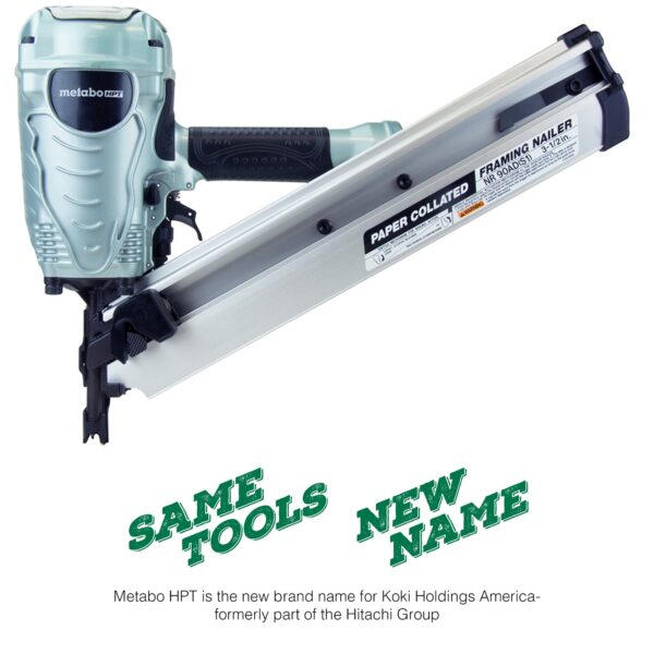 Metabo HPT 3-1/2-in 30 -Degree Pneumatic Framing Nailer - Image 9