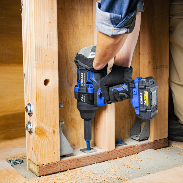 Kobalt XTR 24-volt Variable Speed Brushless 1/2-in Drive Cordless Impact Wrench ( Battery Included ) - Image 9