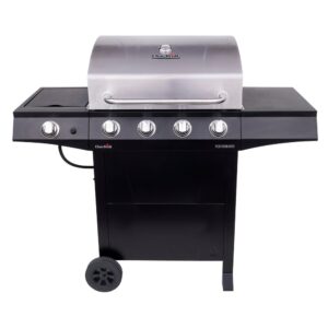 Charbroil Performance Series Black 4-Burner Liquid Propane Gas Grill with 1 Side Burner