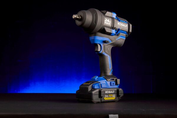 Kobalt XTR 24-volt Variable Speed Brushless 1/2-in Drive Cordless Impact Wrench ( Battery Included ) - Image 2