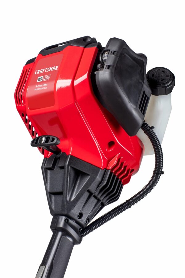 CRAFTSMAN WS4200 30-cc 4-cycle 17-in Straight Shaft Attachment Capable Gas String Trimmer - Image 5