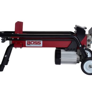 Boss Industrial Single Handed Operation 7-Ton 15-Amp Electric Log Splitter
