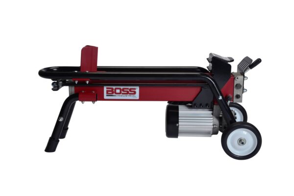 Boss Industrial Single Handed Operation 7-Ton 15-Amp Electric Log Splitter
