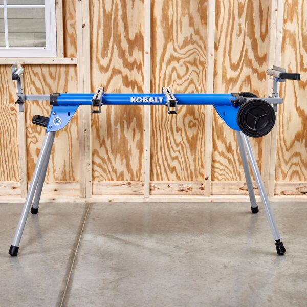 Kobalt Steel Adjustable Rolling Miter Saw Stand - Image 3