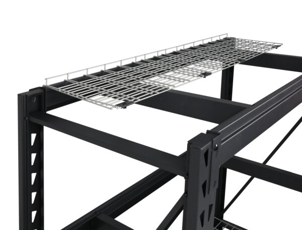 Kobalt Steel Heavy Duty 3-Tier Utility Shelving Unit (48-in W x 24-in D x 47-in H), Black, (1500-lb Capacity Per Shelf) - Image 7