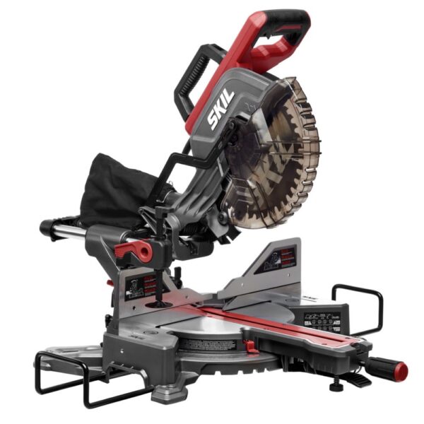 SKIL 10-in 15-Amps Dual Bevel Sliding Compound Corded Miter Saw