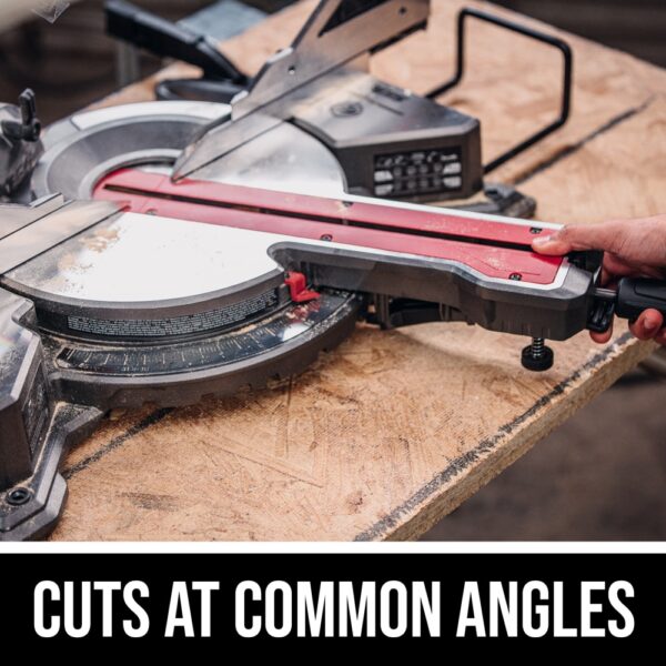 SKIL 10-in 15-Amps Dual Bevel Sliding Compound Corded Miter Saw - Image 6