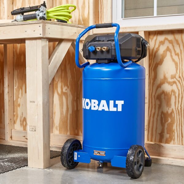 Kobalt 20-Gallon Portable Electric 175 PSI Vertical Air Compressor - Image 9