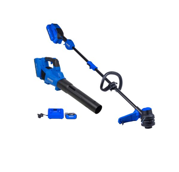 Kobalt Gen4 40-volt Cordless Battery String Trimmer and Leaf Blower Combo Kit 4 Ah (Battery & Charger Included)