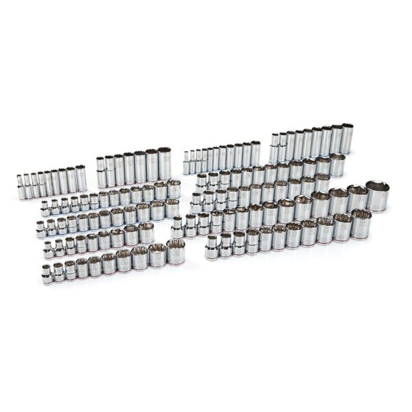 Kobalt 300 -Piece Standard (SAE) and Metric Polished chrome Mechanics Tool Set (no case) - Image 8