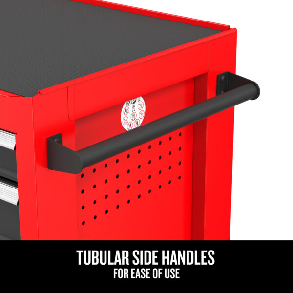 CRAFTSMAN 2000 Series 26-Inches W x 36.5-Inches H 5 -Drawer Steel Rolling Tool Cabinet ( Red ) - Image 7