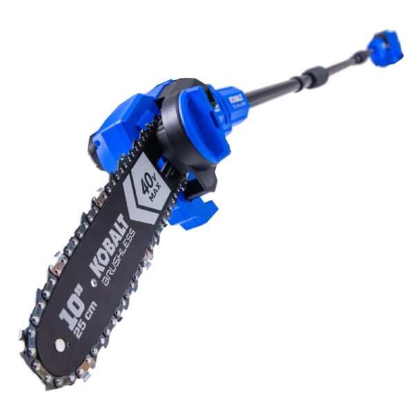 Kobalt Gen4 40-volt 10-in 2 Ah Battery Pole Saw (Battery and Charger Included) - Image 6
