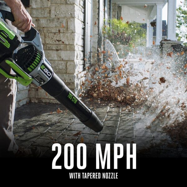 EGO 56-volt 765-CFM 200-MPH Battery Handheld Leaf Blower 5 Ah (Battery and Charger Included) - Image 5