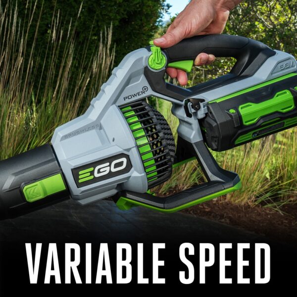 EGO 56-volt 765-CFM 200-MPH Battery Handheld Leaf Blower 5 Ah (Battery and Charger Included) - Image 8