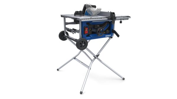 Kobalt 10-in 15 -Amp 120 -Volt Portable Jobsite Table Saw with Folding Stand