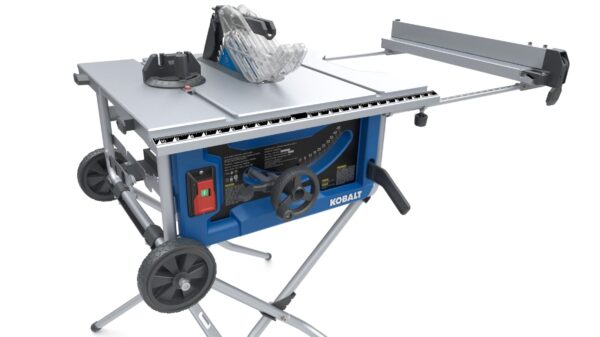 Kobalt 10-in 15 -Amp 120 -Volt Portable Jobsite Table Saw with Folding Stand - Image 3