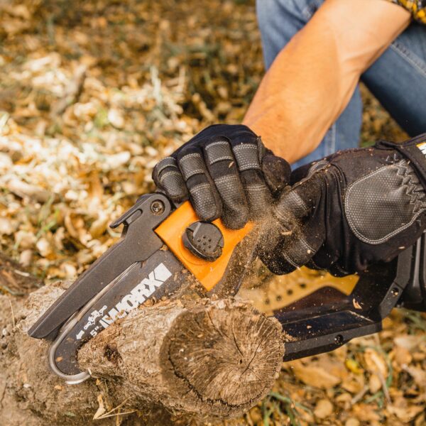 WORX Power Share 20-volt 5-in Battery 2 Ah Chainsaw (Battery and Charger Included) - Image 3