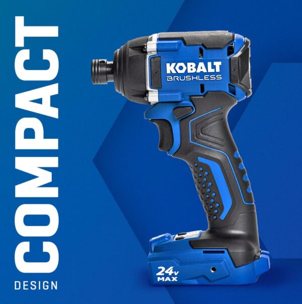 Kobalt 24-volt 2-Tool Brushless Power Tool Combo Kit with Soft Case (1-Battery Included and Charger Included) - Image 5