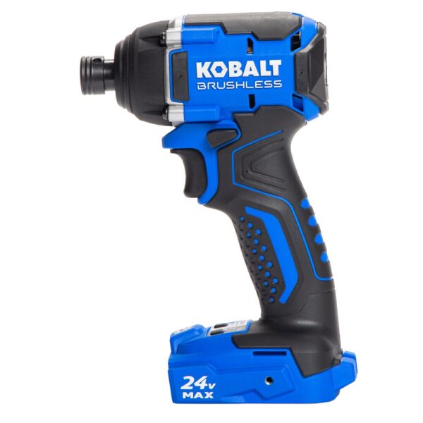 Kobalt 24-volt 4-Tool Brushless Power Tool Combo Kit with Soft Case (1-Battery Included and Charger Included) - Image 9