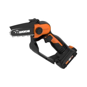 WORX Power Share 20-volt 5-in Battery 2 Ah Chainsaw (Battery and Charger Included)