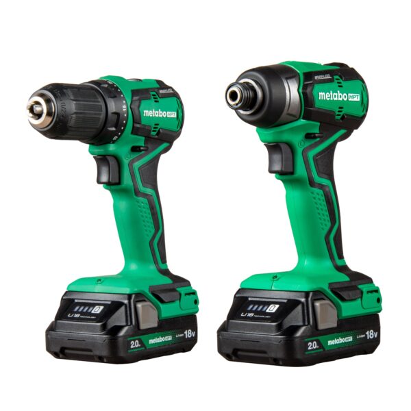 Metabo HPT 18-volt 2-Tool Brushless Power Tool Combo Kit with Soft Case (2-Batteries Included and Charger Included) - Image 9