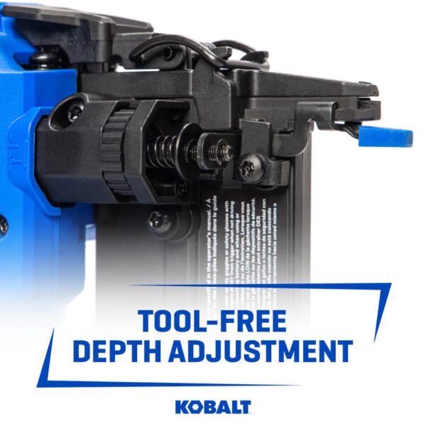 Kobalt XTR 2-1/8-in 18 -Gauge Cordless Straight Brad Nailer - Image 6