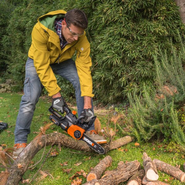 WORX Power Share 20-volt Max 10-in Battery 2 Ah Chainsaw (Battery and Charger Included) - Image 8