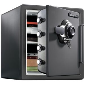 SentrySafe 1.2-cu ft Fireproof and Waterproof Floor Safe with Combination Lock