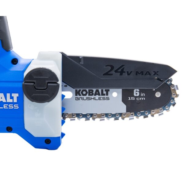 Kobalt 24-volt 6-in Battery 2 Ah Chainsaw (Battery and Charger Included) - Image 2
