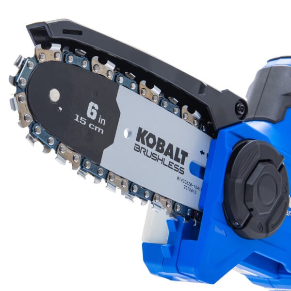 Kobalt 24-volt 6-in Battery 2 Ah Chainsaw (Battery and Charger Included) - Image 3
