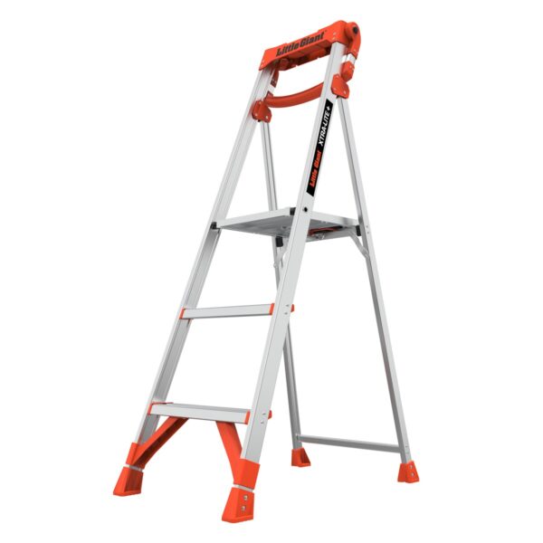 Little Giant Ladders Xtra-Lite Plus 5-Feet ( 9.3-Feet Reach Height ) Aluminum Type 1AA - 375 lbs. Load Capacity Step ladder