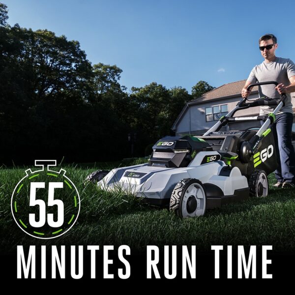 EGO POWER+ 600 Series 56-volt , ( 1 ) 6 Ah 21-in Push Battery Walk Mower ,Bagger Included - Image 5