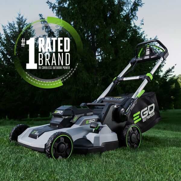 EGO POWER+ 600 Series 56-volt , ( 1 ) 6.0 Ah 21-in Self Propelled Battery Walk Mower ,Bagger Included - Image 3