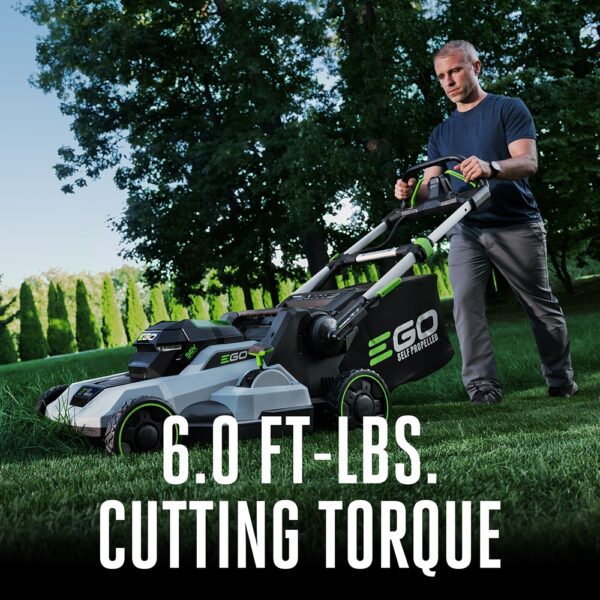 EGO POWER+ 600 Series 56-volt , ( 1 ) 6.0 Ah 21-in Self Propelled Battery Walk Mower ,Bagger Included - Image 4