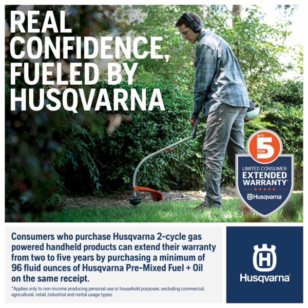 Husqvarna 125BVX 28-cc 2-cycle 470-CFM 170-MPH Gas Handheld Leaf Blower - Image 10