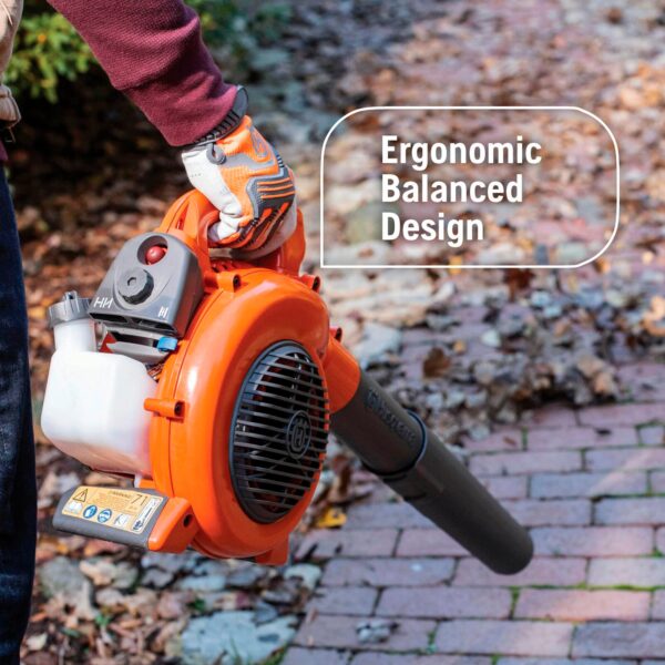 Husqvarna 125B 28-cc 2-cycle 470-CFM 170-MPH Gas Handheld Leaf Blower - Image 9