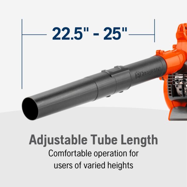 Husqvarna 125B 28-cc 2-cycle 470-CFM 170-MPH Gas Handheld Leaf Blower - Image 6