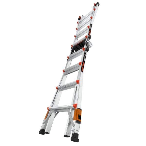 Little Giant Ladders Leveler 2.0 M17 with Leg Levelers 18-Feet Reach Type 1A - 300 lbs. Load Capacity Telescoping Multi-Position Ladder - Image 4