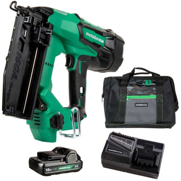 Metabo HPT 2-1/2-in 16 -Gauge Cordless Straight Finish Nailer ( Battery Included ) - Image 5