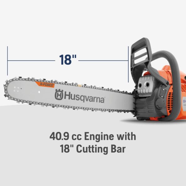 Husqvarna 440 40.9-cc 2-cycle 18-in Gas Chainsaw - Image 4