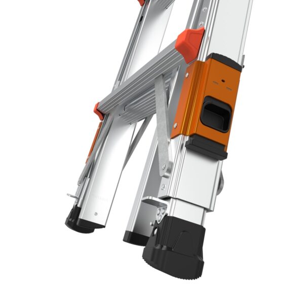 Little Giant Ladders Leveler 2.0 M22 with Leg Levelers 22-Feet Reach Type 1A - 300 lbs. Load Capacity Telescoping Multi-Position Ladder - Image 9